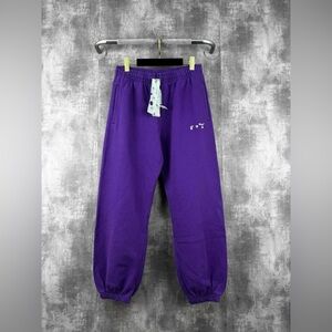 🚩steal authentic Off-White Purple Joggers